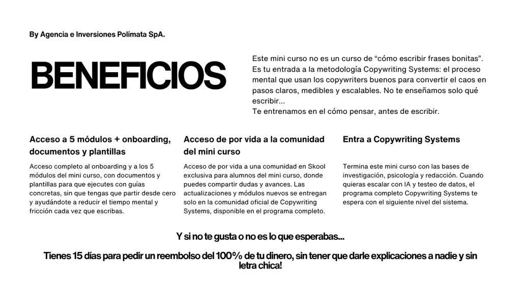 Fundamentos del Copywriting