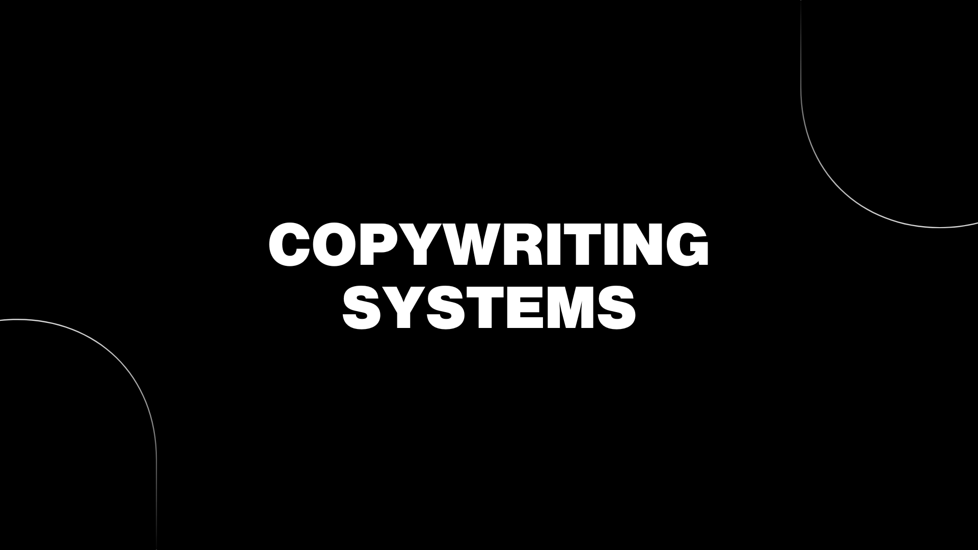 Copywriting Systems Portada