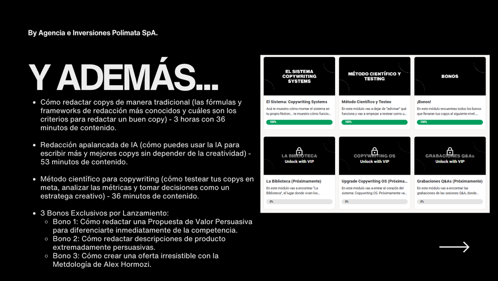 Copywriting Systems - El sistema para escribir copys que venden