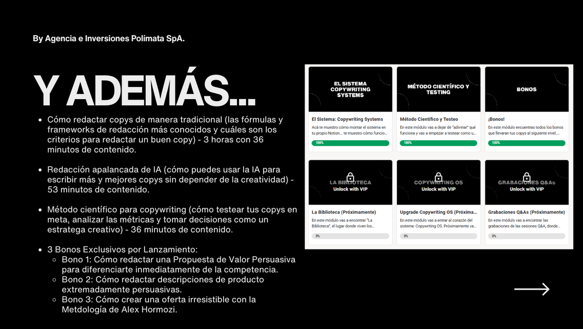 Copywriting Systems - El sistema para escribir copys que venden